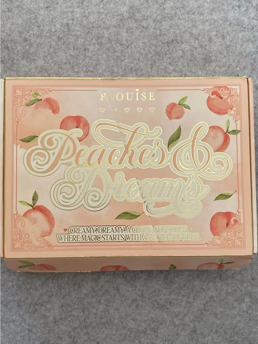 P Louise Peaches & Dreamy Full Size Product Beauty Box NIB
